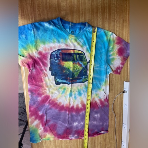 Volkswagen hippie van tie dye cotton T-shirt women’s size M - Picture 14 of 14
